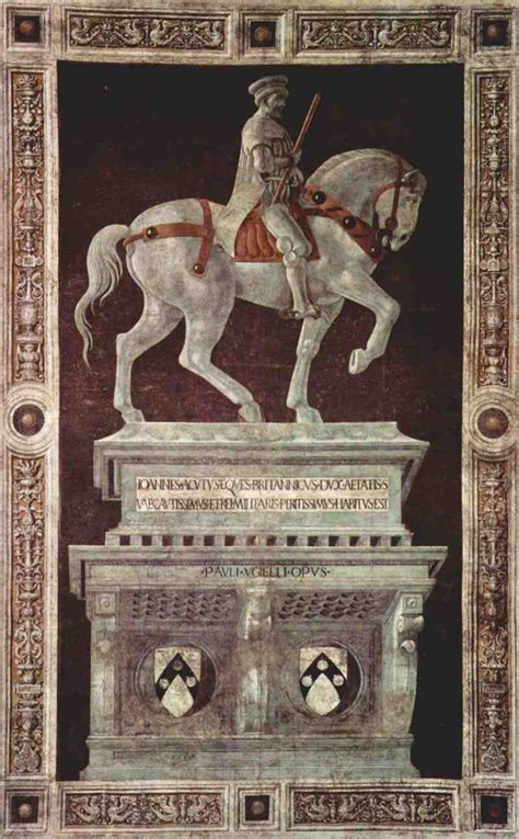 uccello equestrian statue